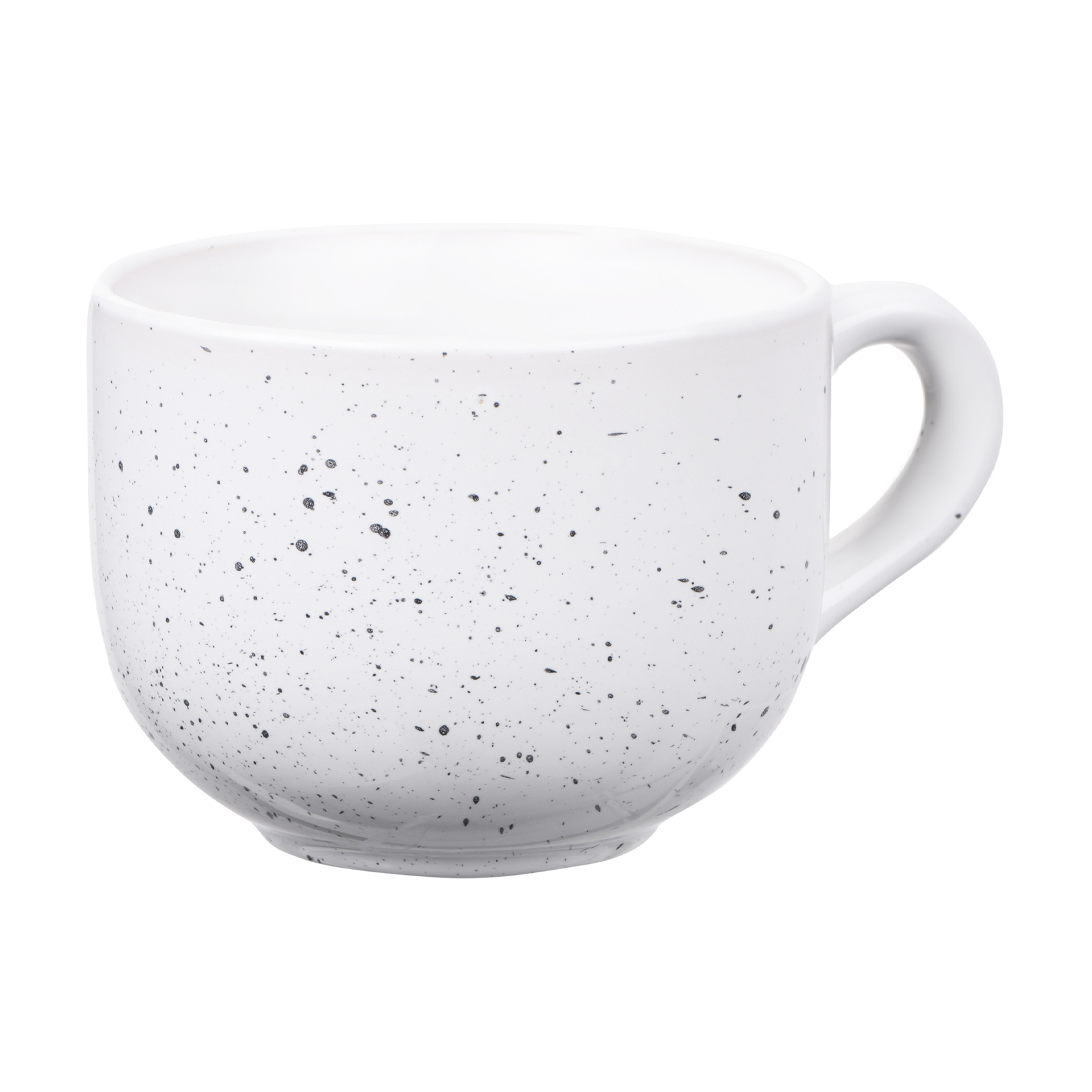 Чашка Ardesto Bagheria керамічна, Bright White, 480 мл (AR2948WGC)